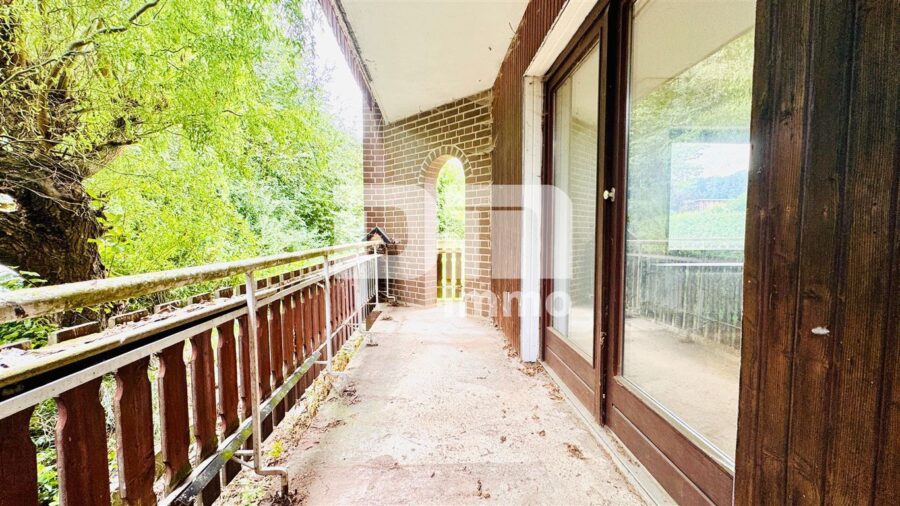 Geräumiges 1 bis 2 Familienhaus mit gigantischem Grundstück und Doppelgarage - EG Balkon